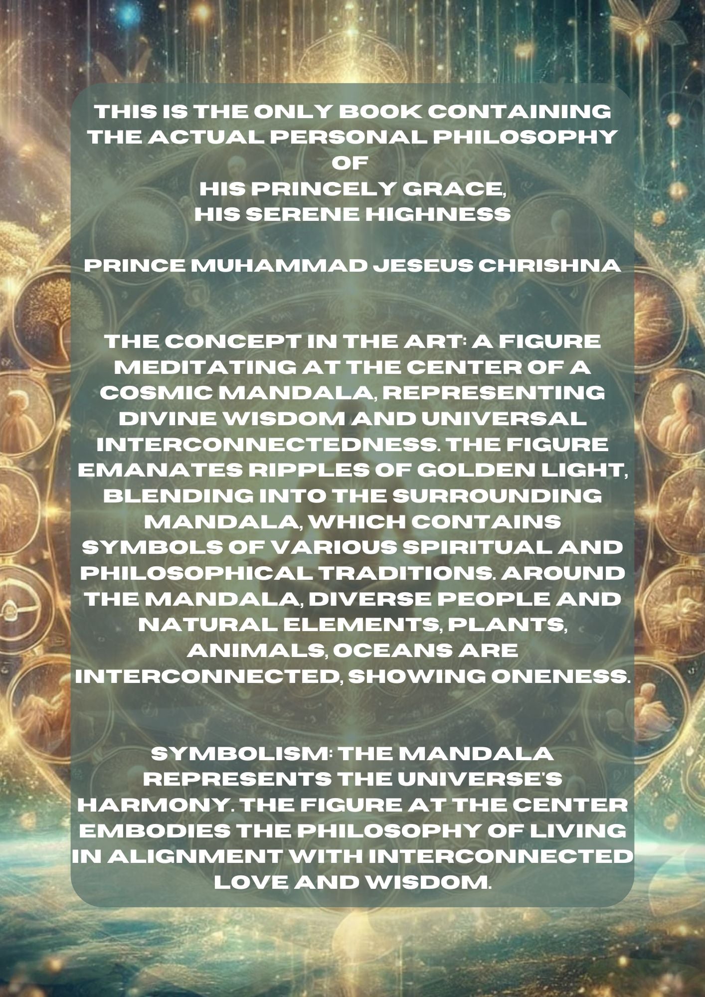 The Philosophy of H.S.H. Muhammad Jeseus Chrishna